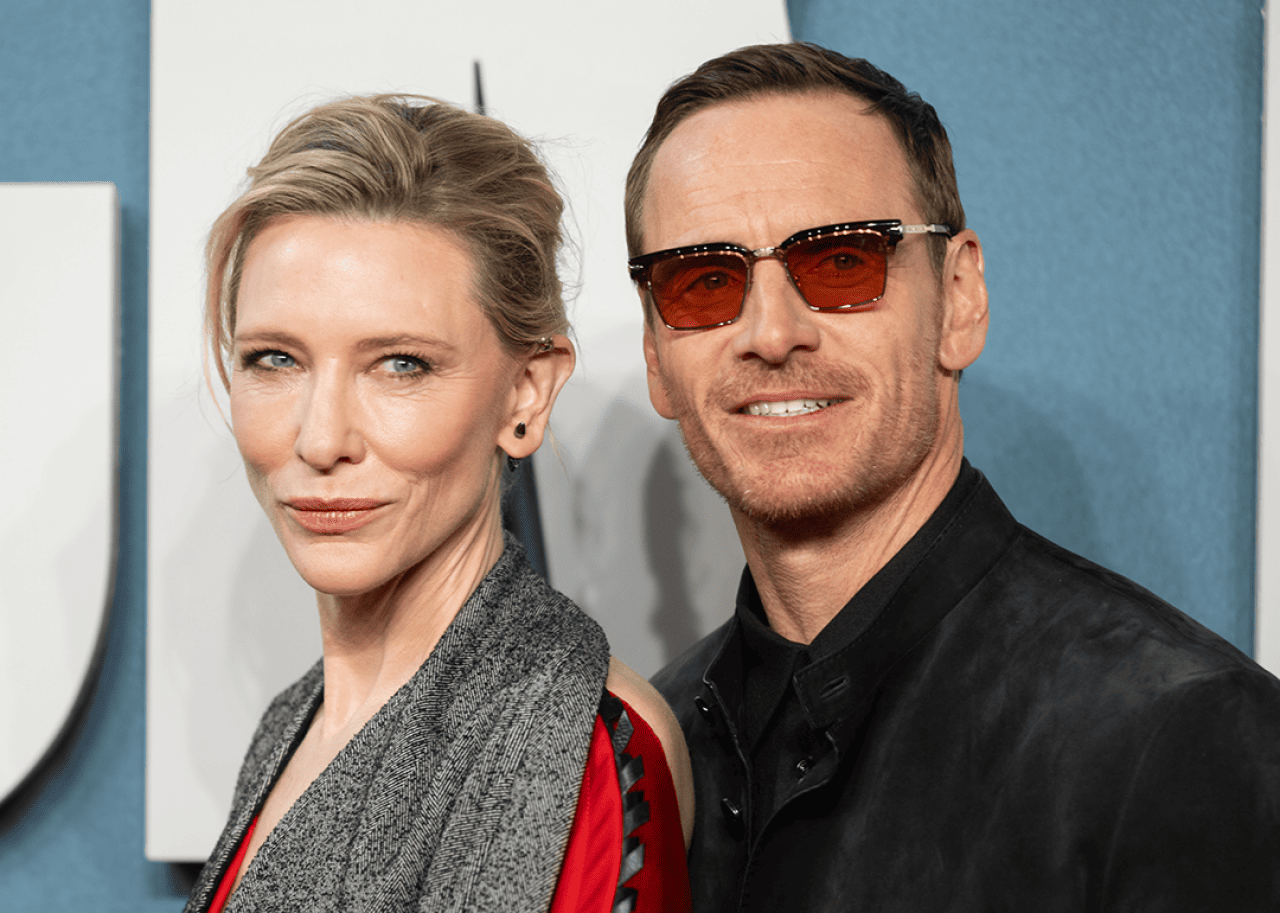 #11. Black Bag Cate Blanchett and Michael Fassbender attend the
