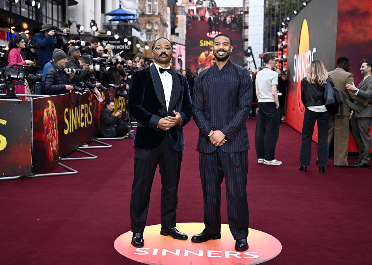 #13. Sinners Ryan Coogler and Michael B. Jordan attend the European premiere of “Sinners
