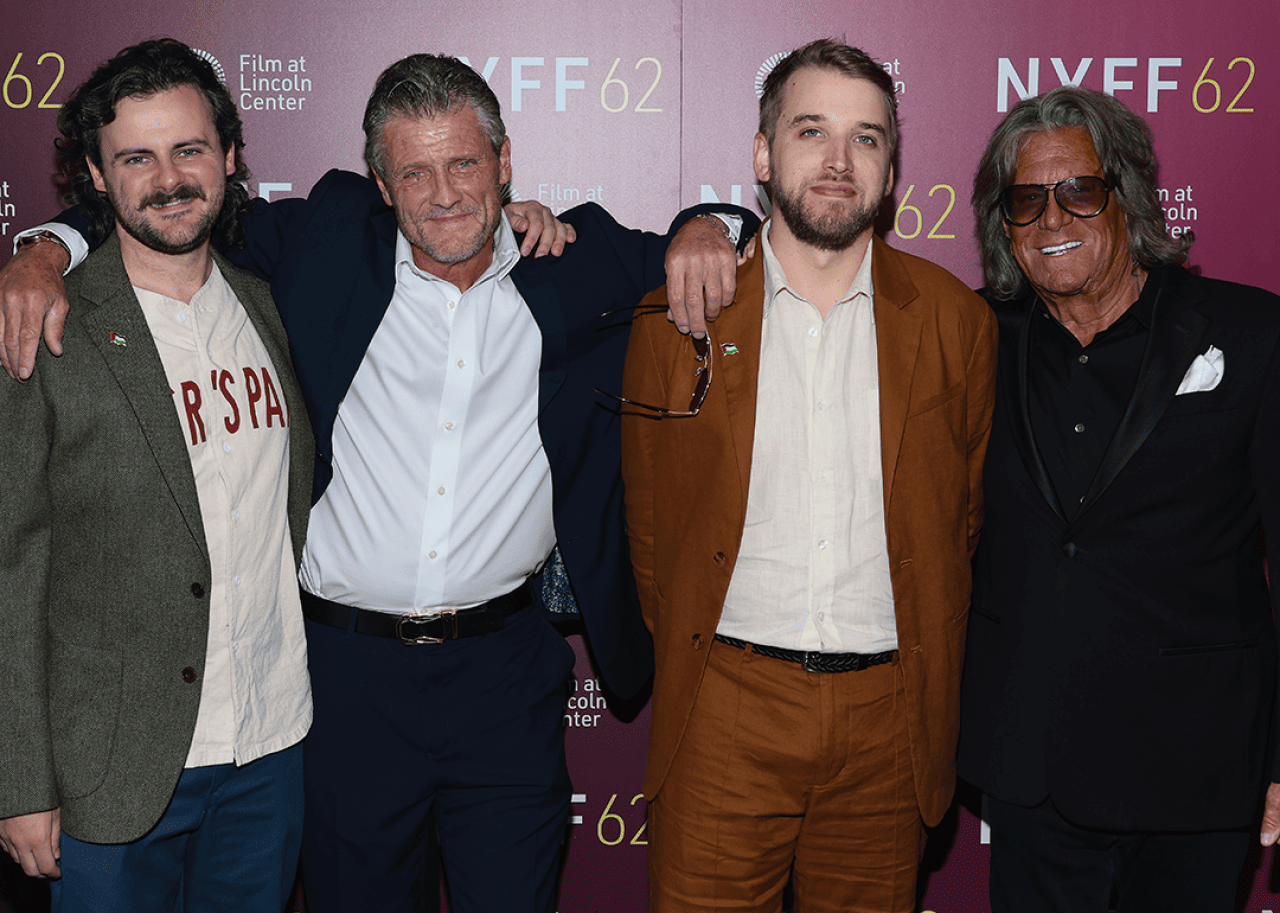 #17. Eephus Nate Fisher, Keith WIllam Richard, Carson Lund and Wayne Diamond at the New York Film Festival.
