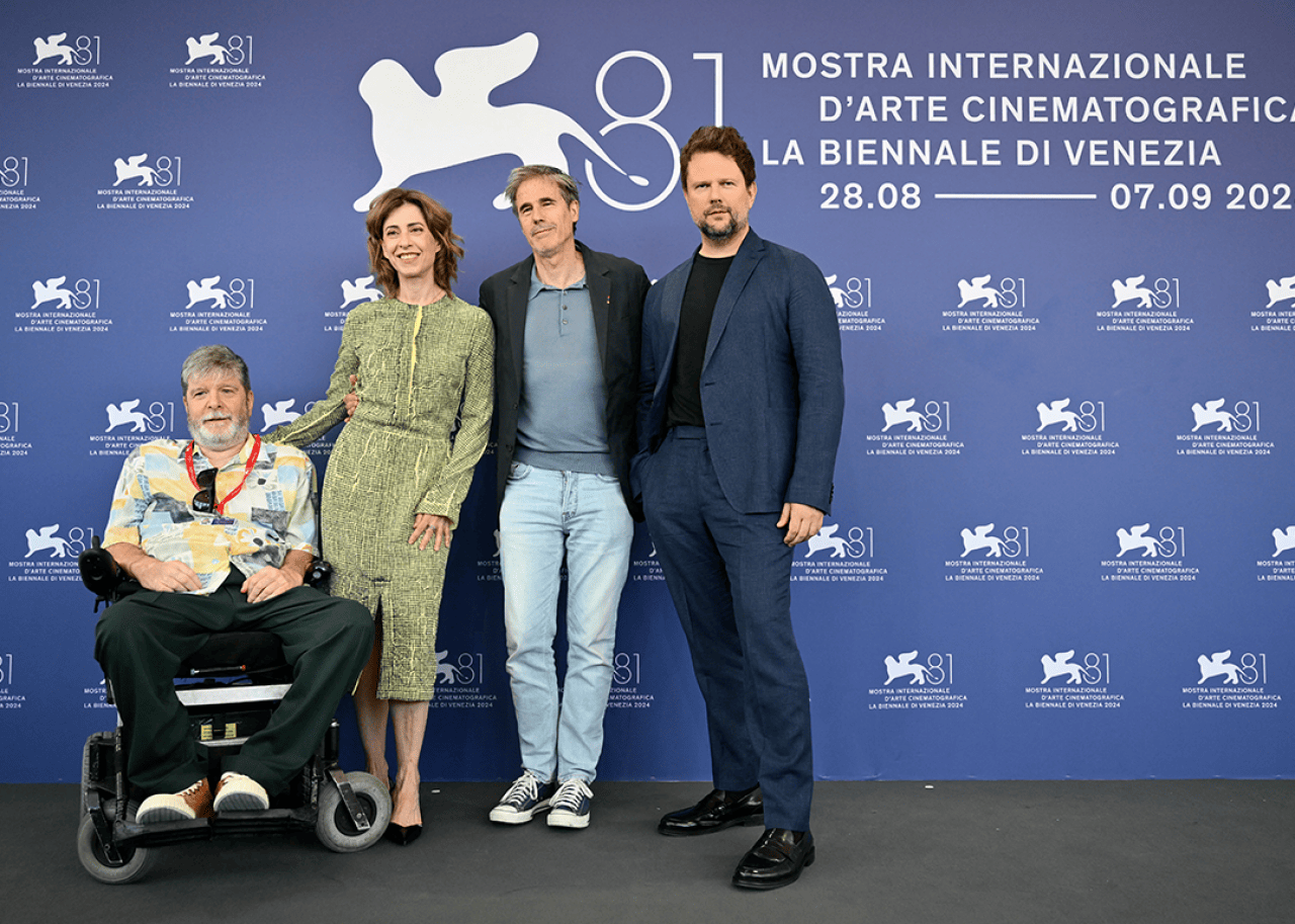 #12. I'm Still Here Marcelo Rubens Paiva, Fernanda Torres, Walter Salles, and Selton Mello at the International Venice Film Festival.