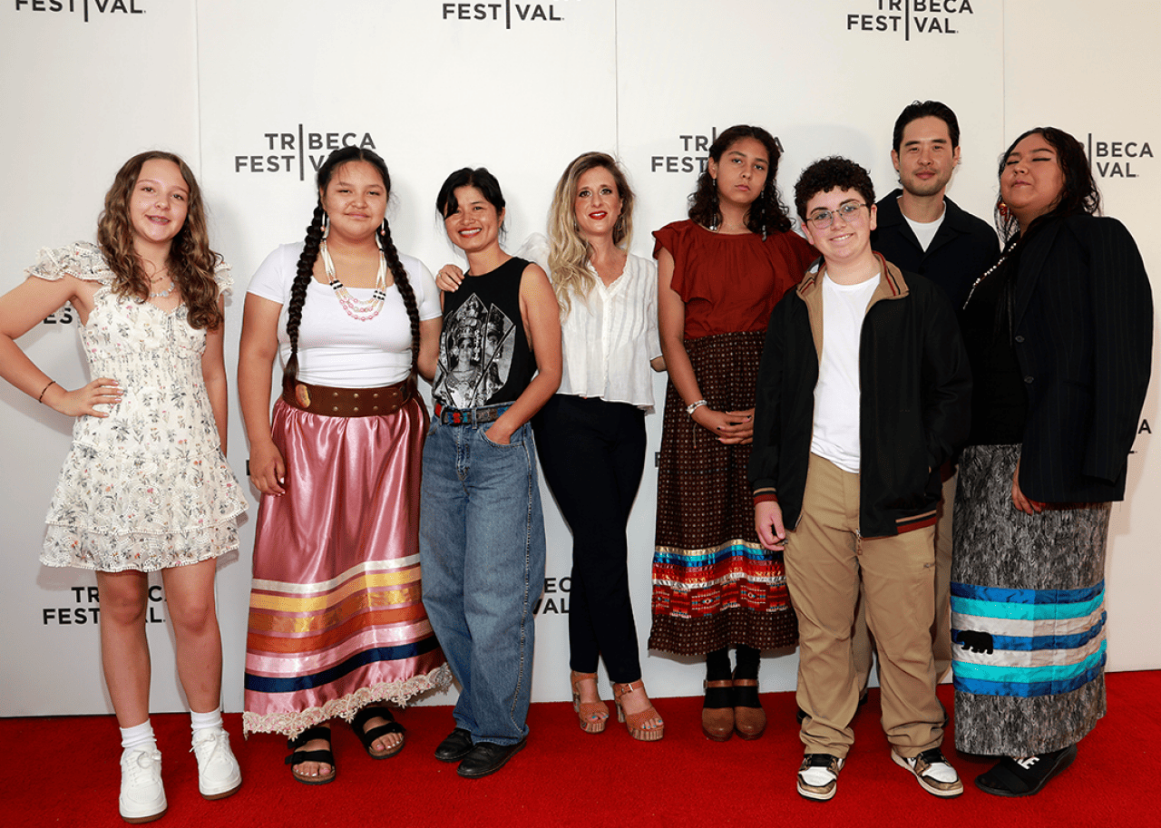 #19. Jazzy Director Morrisa Maltz and cast of “Jazzy” attend Tribeca Festival Premiere.