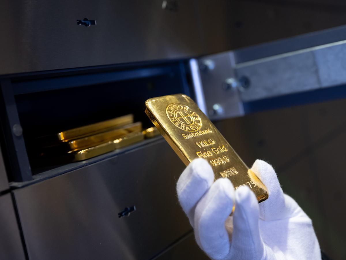 Record-setting gold is having its best year since the 1970s