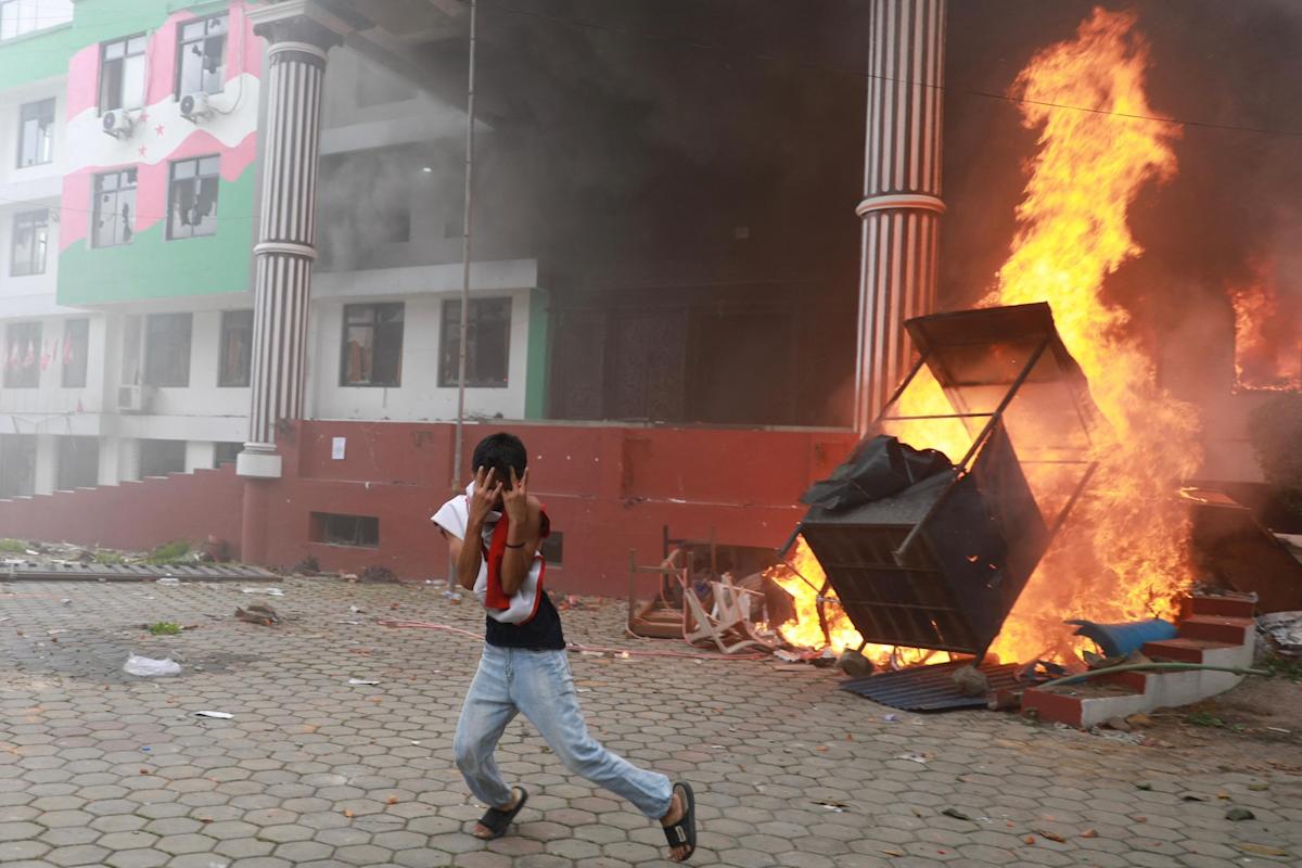 Nepal Tycoon’s Son Backs Protesters After Homes of Elites Burned