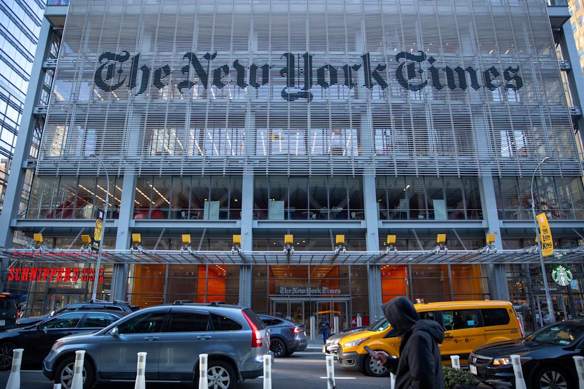 Trump Says He’s Bringing $15 Billion Lawsuit Against New York Times