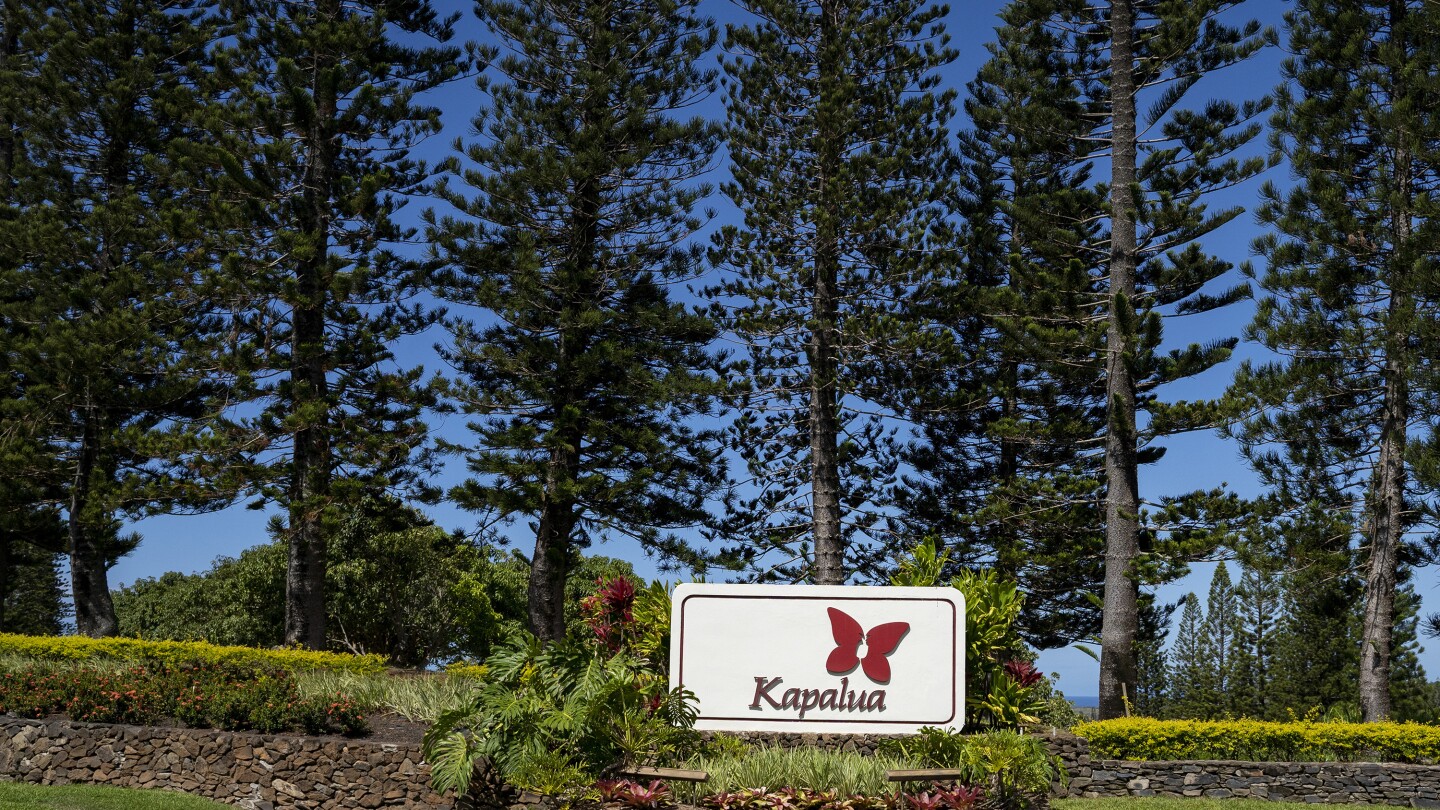 Kapalua won’t host PGA Tour’s season opener as it copes with drought and Hawaii water dispute
