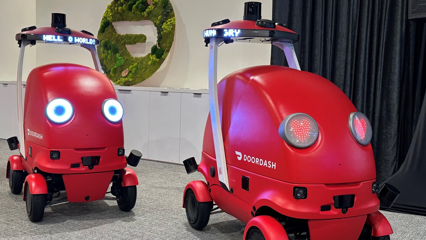 DoorDash is expanding into restaurant reservations and robot deliveries