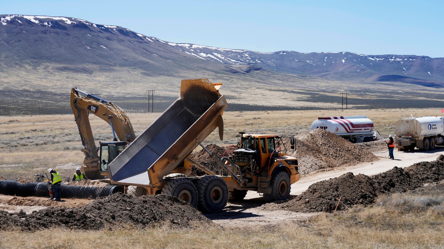 US takes a minority stake company operating one of world’s largest lithium mines in Nevada
