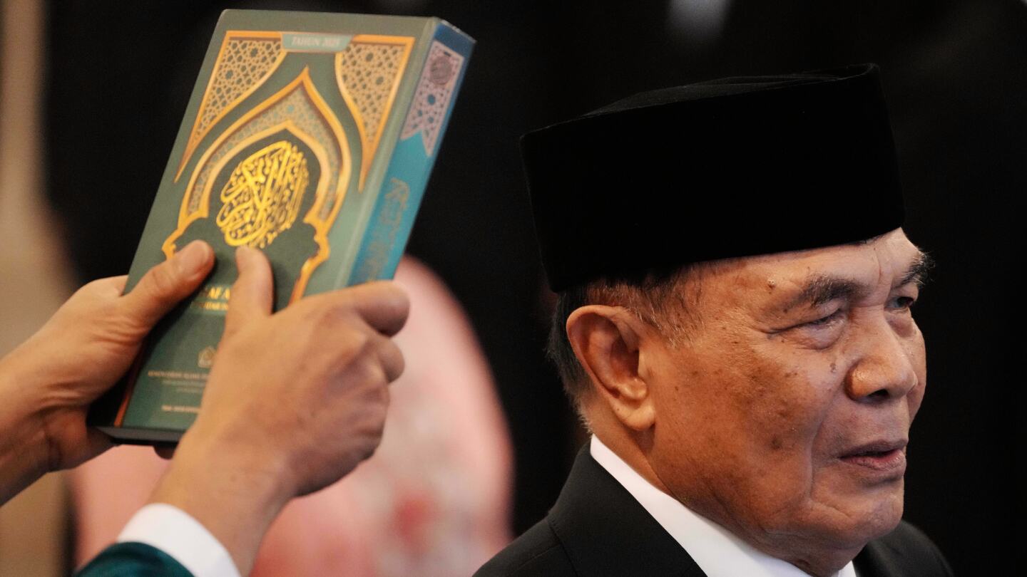 Indonesia’s president picks retired general as new security minister after deadly protests