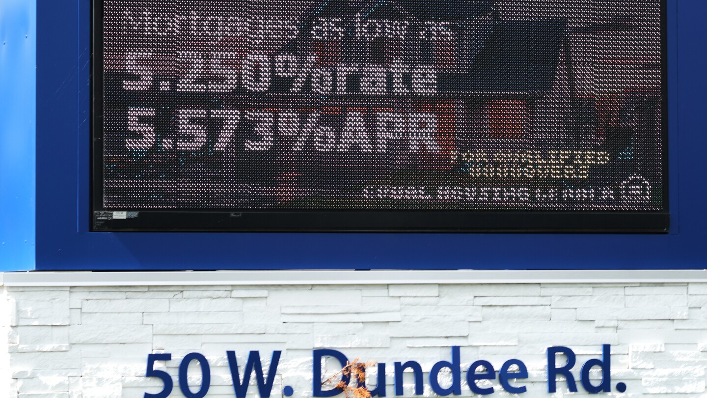 Average rate on a 30-year mortgage edges higher after declining four weeks in a row