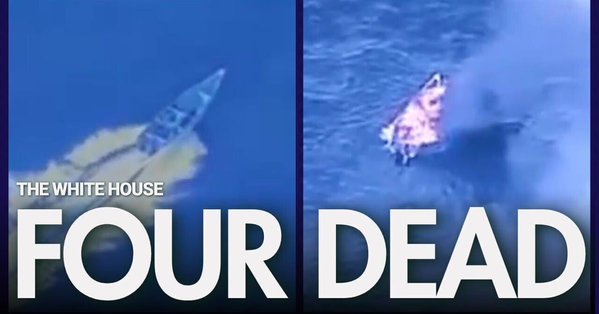WATCH: U.S. military strikes another suspected drug boat, killing four | National