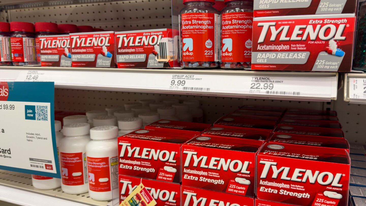 Texas lawsuit asserts unproven claims of Tylenol autism risk