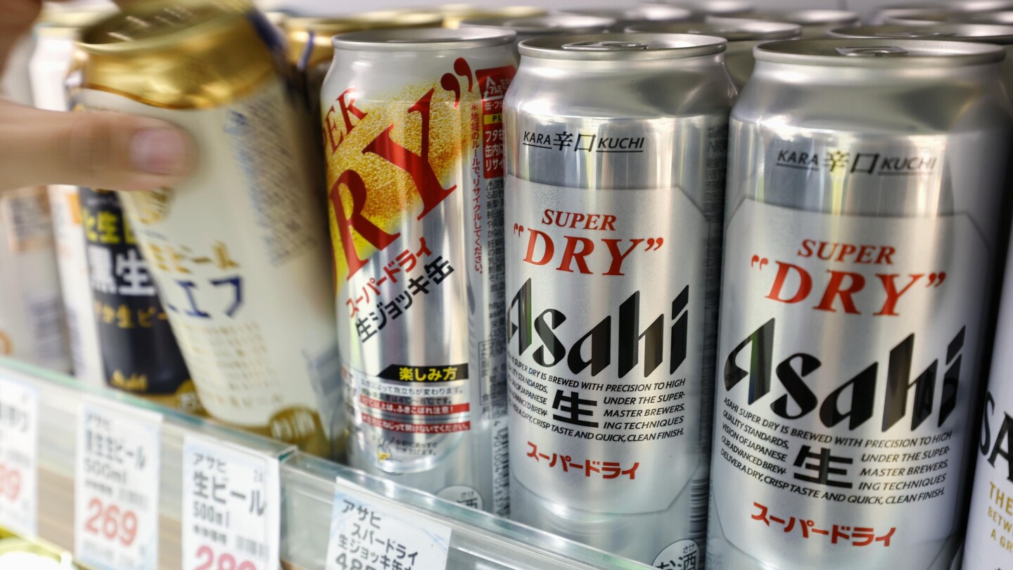 Cyberattack hits major Japanese beverage producer, affecting its operations