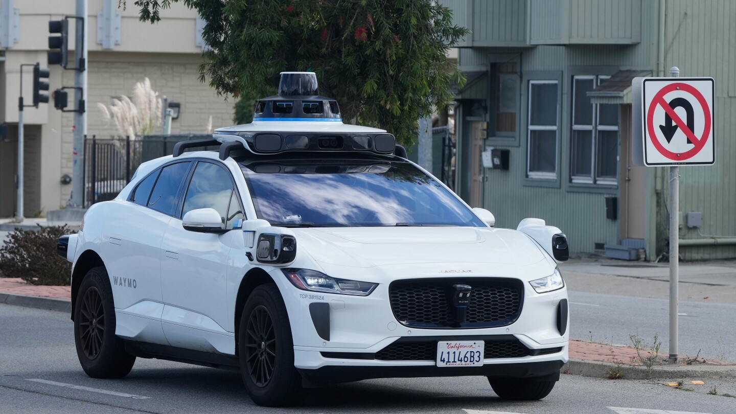 Police in Northern California stop driverless Waymo taxi after illegal U-turn