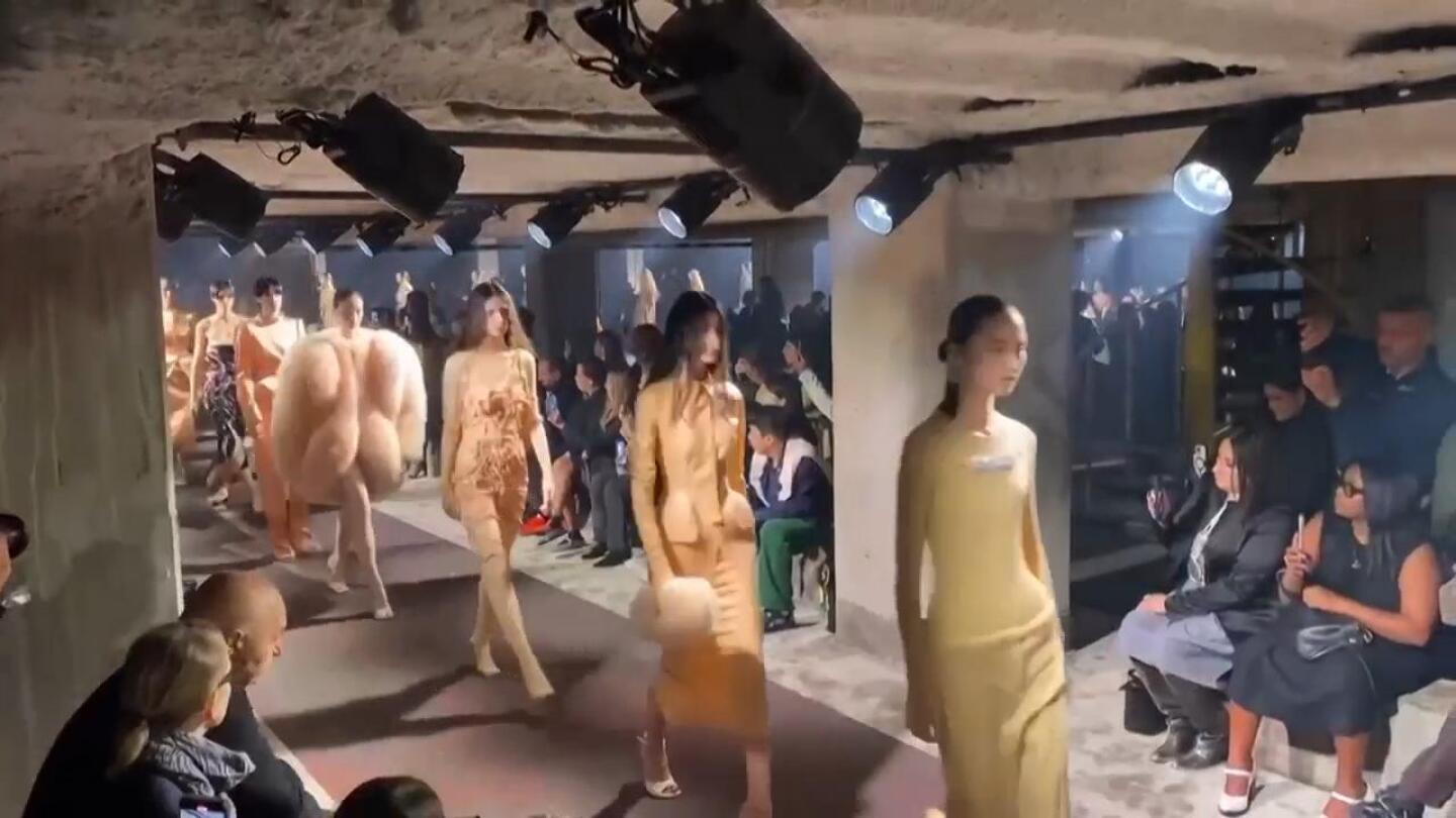 Mugler reopens playbook with underground debut show in Paris