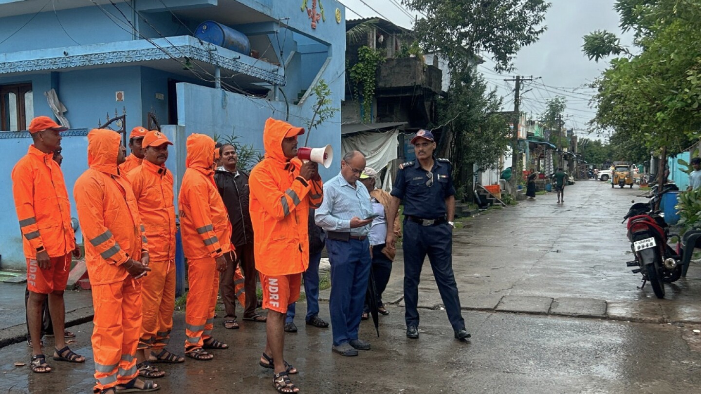 Cyclone Montha starts making landfall in India