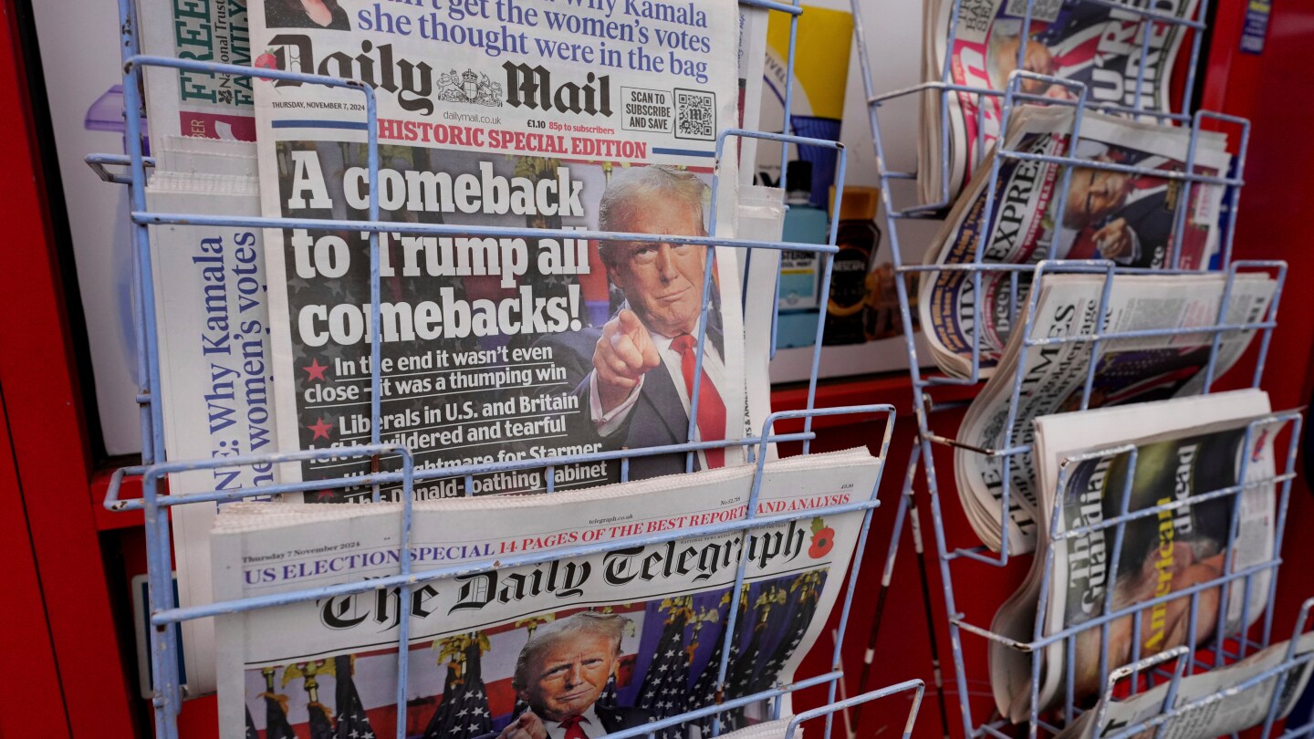 Britain’s Daily Mail publisher enters exclusive talks to buy Telegraph Media Group for $654 million