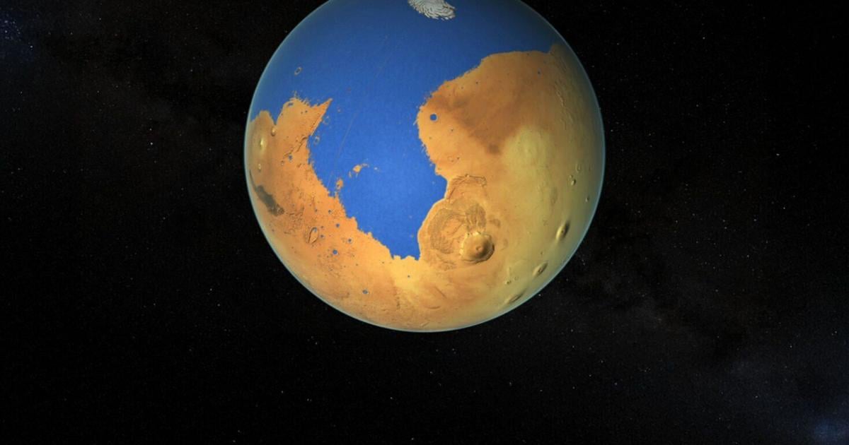 That one time the red planet was half blue | National